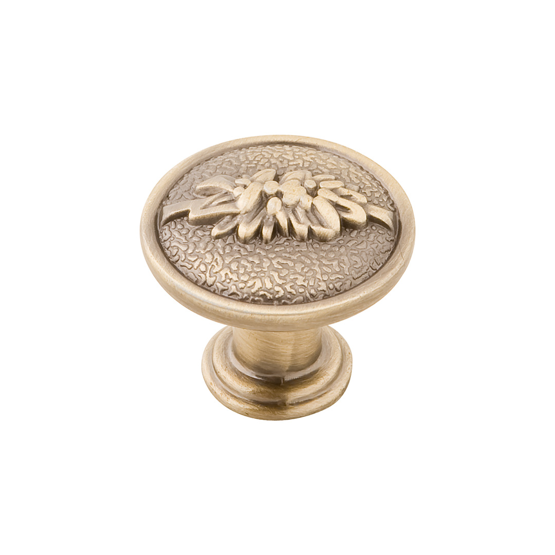 RК-001 AВ Ручка-кнопка, античная бронза 